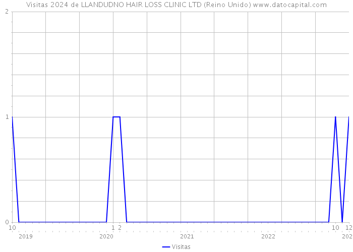 Visitas 2024 de LLANDUDNO HAIR LOSS CLINIC LTD (Reino Unido) 