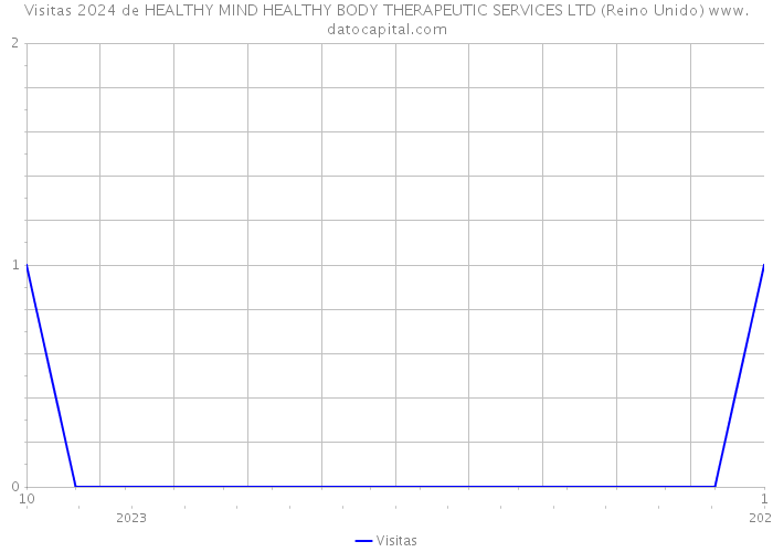 Visitas 2024 de HEALTHY MIND HEALTHY BODY THERAPEUTIC SERVICES LTD (Reino Unido) 