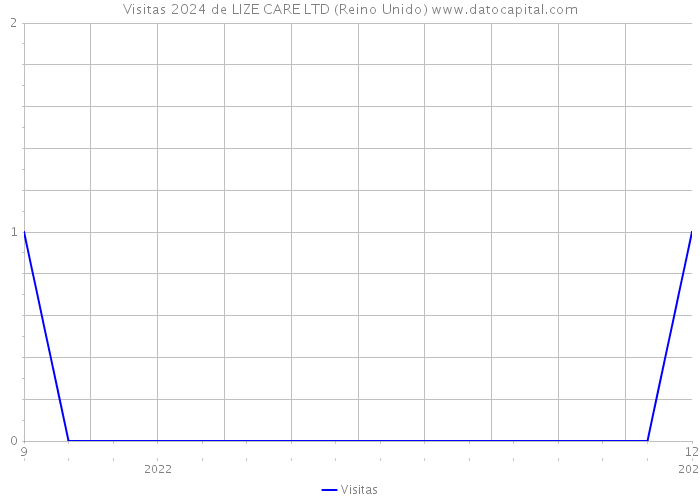 Visitas 2024 de LIZE CARE LTD (Reino Unido) 