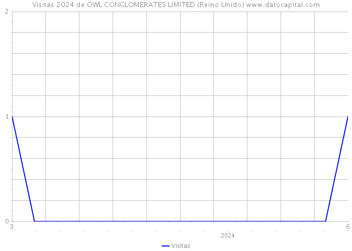 Visitas 2024 de OWL CONGLOMERATES LIMITED (Reino Unido) 