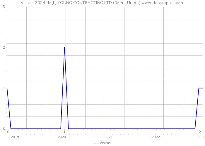 Visitas 2024 de J J YOUNG CONTRACTING LTD (Reino Unido) 