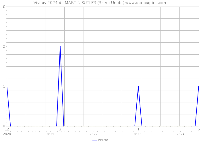 Visitas 2024 de MARTIN BUTLER (Reino Unido) 