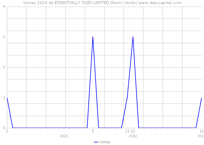 Visitas 2024 de ESSENTIALLY TILES LIMITED (Reino Unido) 