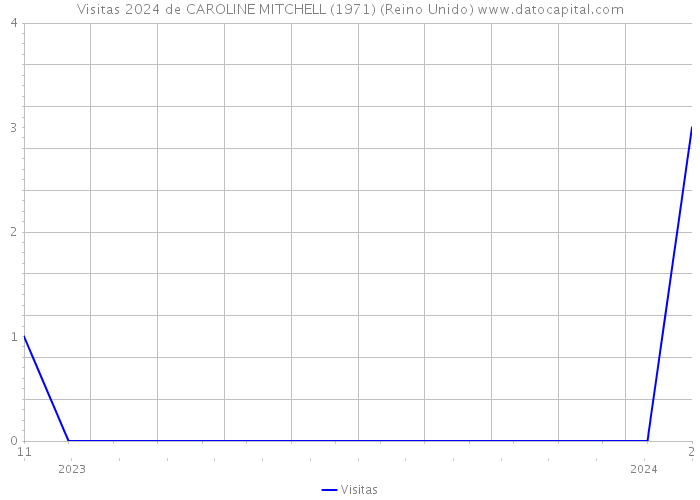 Visitas 2024 de CAROLINE MITCHELL (1971) (Reino Unido) 