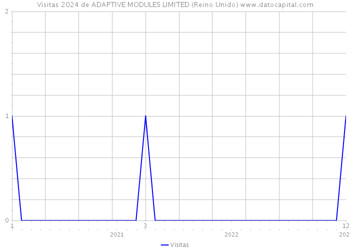 Visitas 2024 de ADAPTIVE MODULES LIMITED (Reino Unido) 