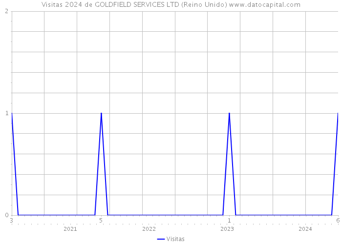 Visitas 2024 de GOLDFIELD SERVICES LTD (Reino Unido) 