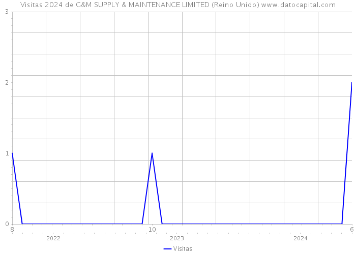 Visitas 2024 de G&M SUPPLY & MAINTENANCE LIMITED (Reino Unido) 