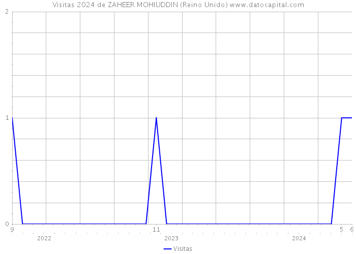 Visitas 2024 de ZAHEER MOHIUDDIN (Reino Unido) 