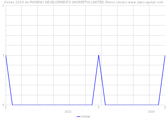 Visitas 2024 de PHOENIX DEVELOPMENTS (MORPETH) LIMITED (Reino Unido) 