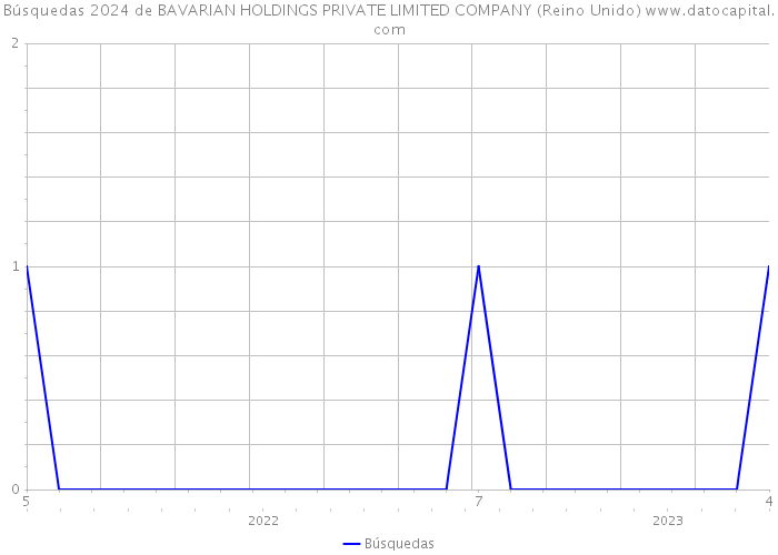 Búsquedas 2024 de BAVARIAN HOLDINGS PRIVATE LIMITED COMPANY (Reino Unido) 