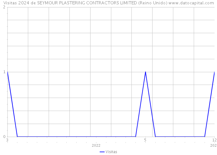 Visitas 2024 de SEYMOUR PLASTERING CONTRACTORS LIMITED (Reino Unido) 