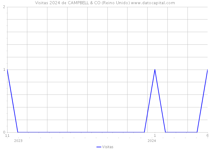 Visitas 2024 de CAMPBELL & CO (Reino Unido) 