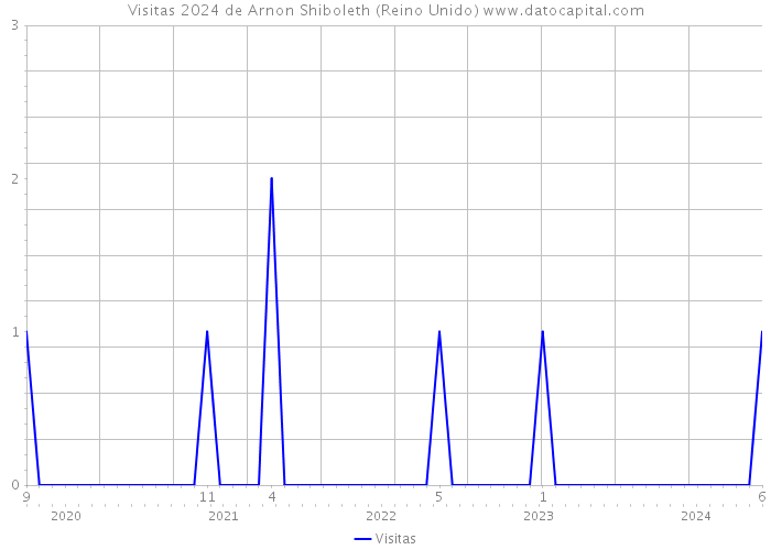 Visitas 2024 de Arnon Shiboleth (Reino Unido) 