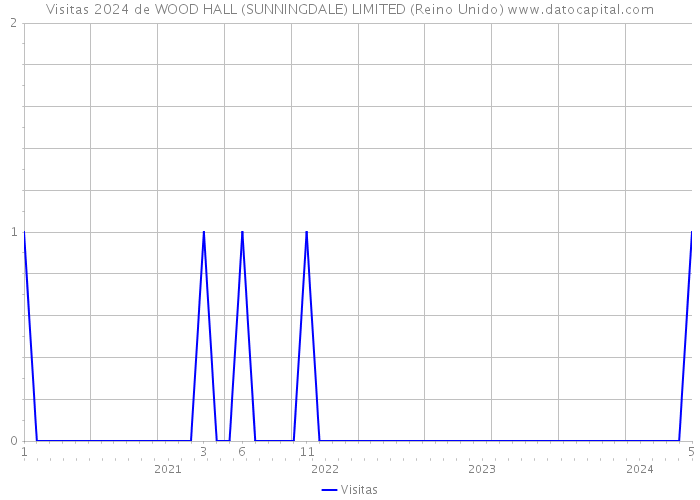 Visitas 2024 de WOOD HALL (SUNNINGDALE) LIMITED (Reino Unido) 