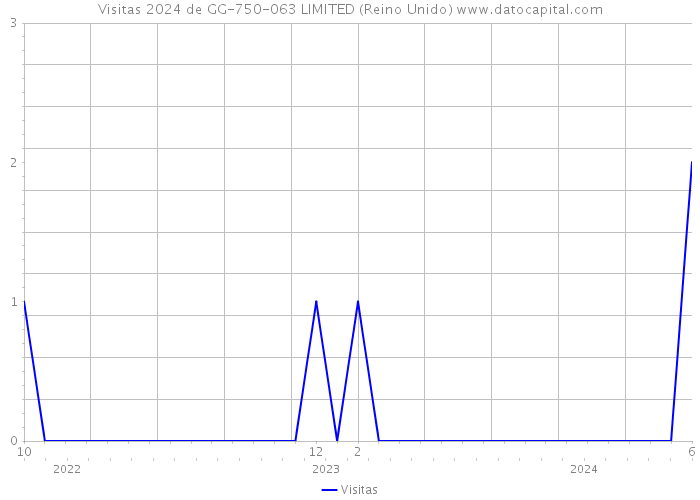 Visitas 2024 de GG-750-063 LIMITED (Reino Unido) 