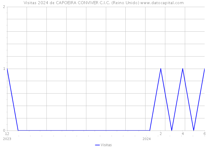 Visitas 2024 de CAPOEIRA CONVIVER C.I.C. (Reino Unido) 