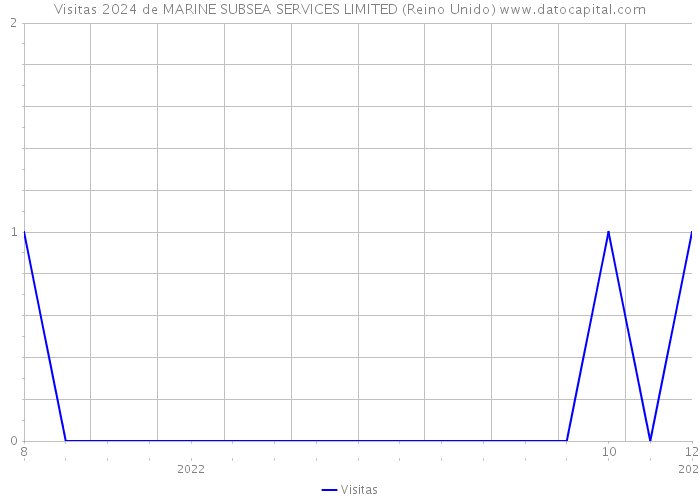 Visitas 2024 de MARINE SUBSEA SERVICES LIMITED (Reino Unido) 