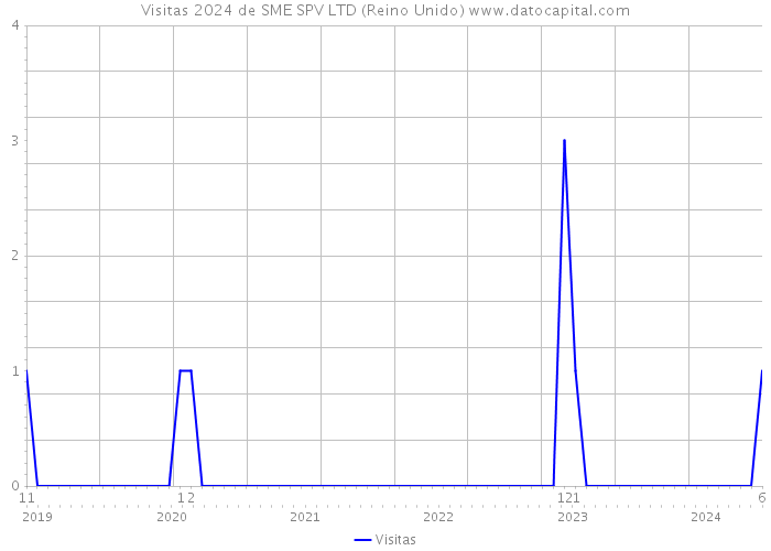 Visitas 2024 de SME SPV LTD (Reino Unido) 