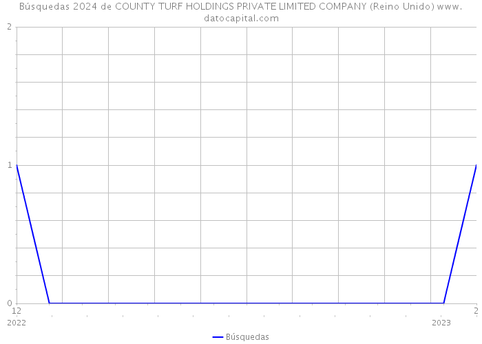 Búsquedas 2024 de COUNTY TURF HOLDINGS PRIVATE LIMITED COMPANY (Reino Unido) 