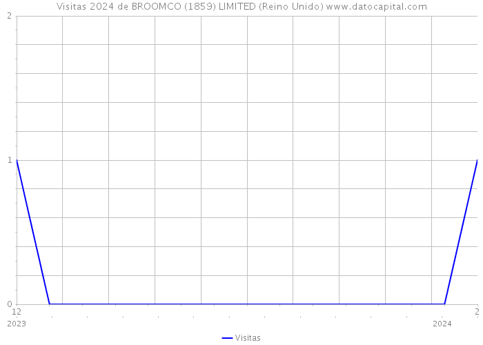 Visitas 2024 de BROOMCO (1859) LIMITED (Reino Unido) 