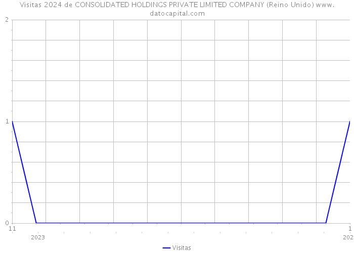 Visitas 2024 de CONSOLIDATED HOLDINGS PRIVATE LIMITED COMPANY (Reino Unido) 