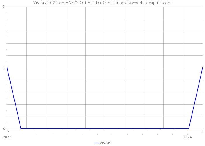 Visitas 2024 de HAZZY O T F LTD (Reino Unido) 