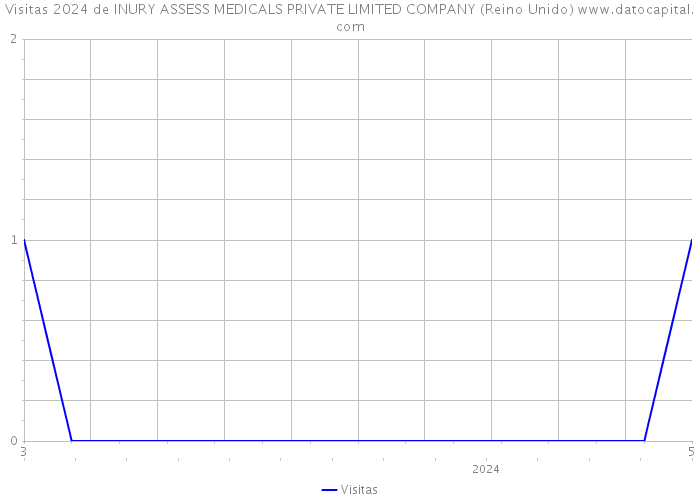 Visitas 2024 de INURY ASSESS MEDICALS PRIVATE LIMITED COMPANY (Reino Unido) 