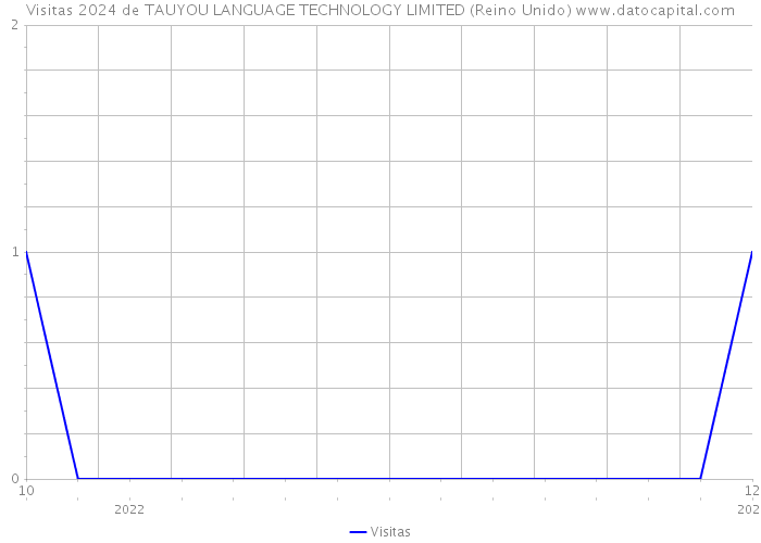 Visitas 2024 de TAUYOU LANGUAGE TECHNOLOGY LIMITED (Reino Unido) 
