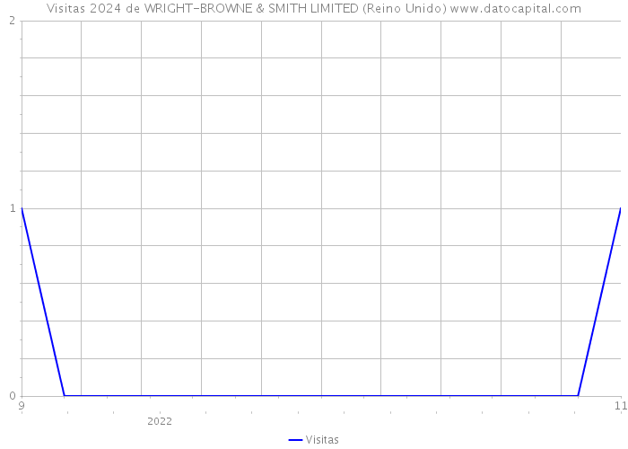 Visitas 2024 de WRIGHT-BROWNE & SMITH LIMITED (Reino Unido) 