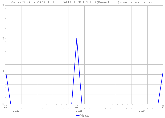 Visitas 2024 de MANCHESTER SCAFFOLDING LIMITED (Reino Unido) 