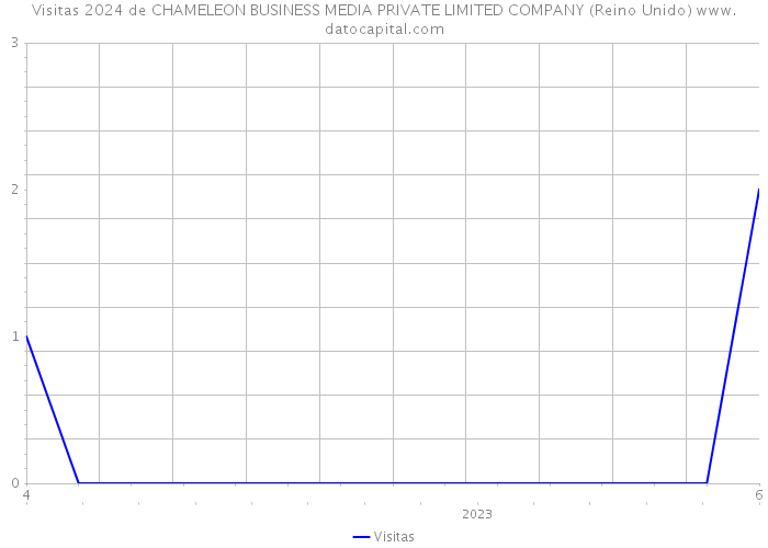 Visitas 2024 de CHAMELEON BUSINESS MEDIA PRIVATE LIMITED COMPANY (Reino Unido) 
