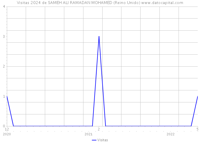 Visitas 2024 de SAMEH ALI RAMADAN MOHAMED (Reino Unido) 