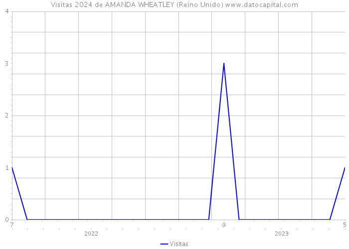 Visitas 2024 de AMANDA WHEATLEY (Reino Unido) 