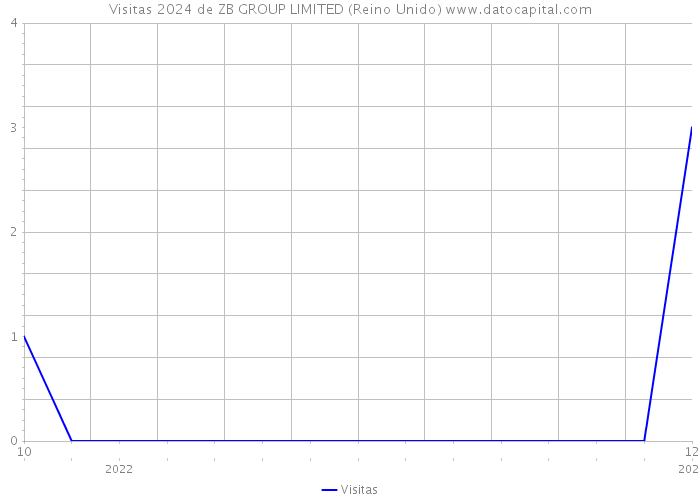 Visitas 2024 de ZB GROUP LIMITED (Reino Unido) 