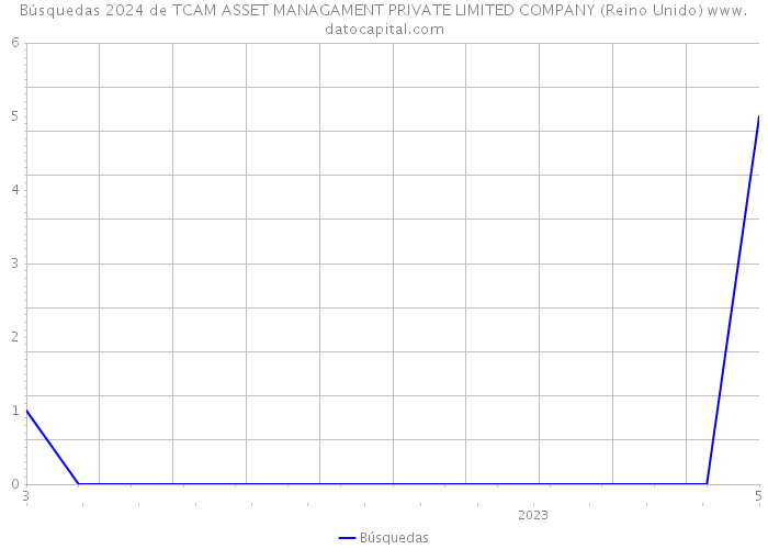 Búsquedas 2024 de TCAM ASSET MANAGAMENT PRIVATE LIMITED COMPANY (Reino Unido) 