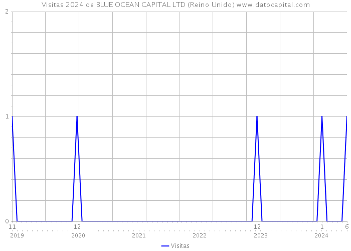 Visitas 2024 de BLUE OCEAN CAPITAL LTD (Reino Unido) 