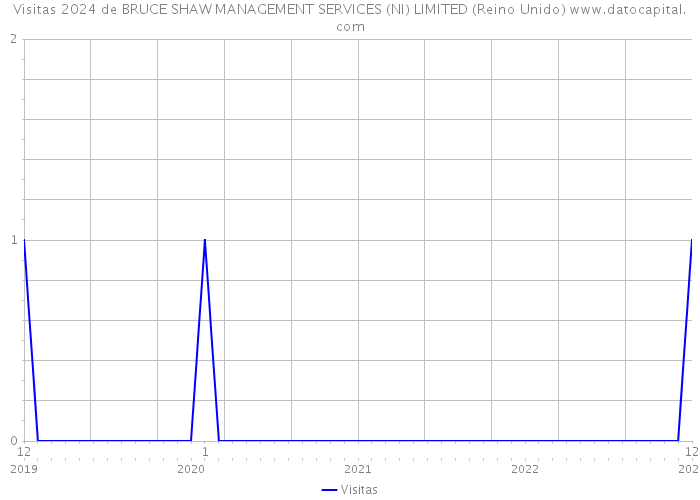 Visitas 2024 de BRUCE SHAW MANAGEMENT SERVICES (NI) LIMITED (Reino Unido) 