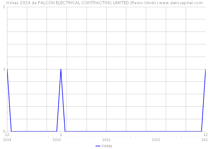 Visitas 2024 de FALCON ELECTRICAL CONTRACTING LIMITED (Reino Unido) 