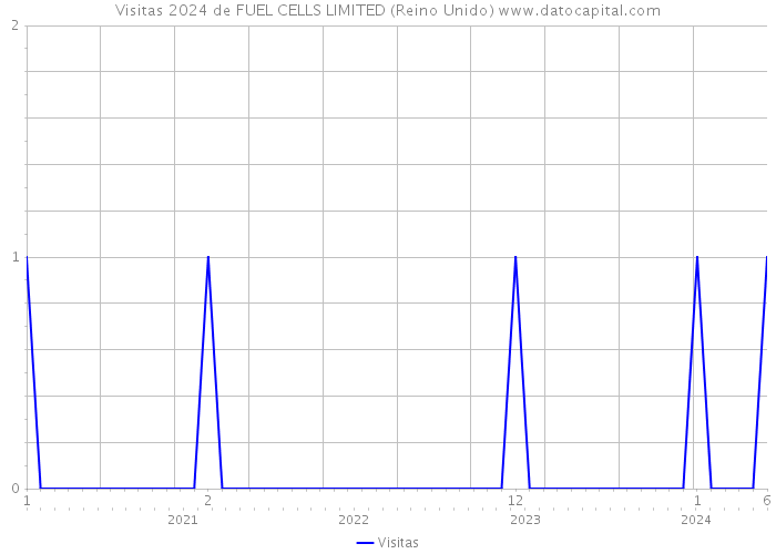 Visitas 2024 de FUEL CELLS LIMITED (Reino Unido) 