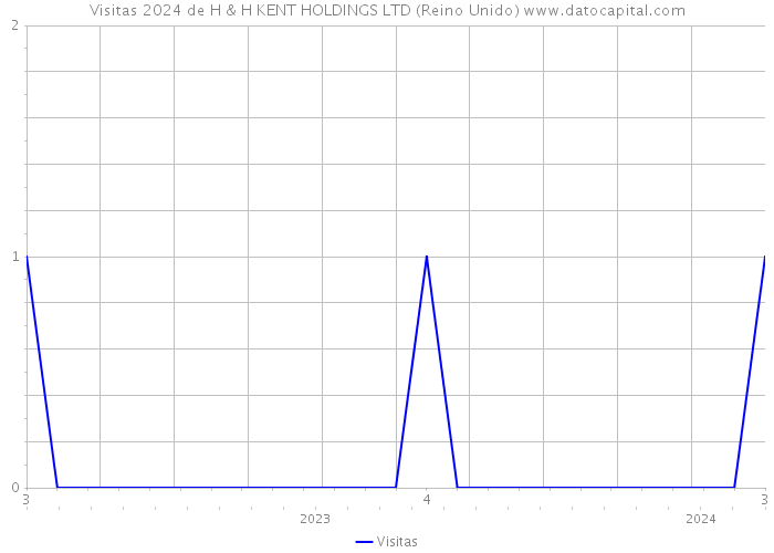 Visitas 2024 de H & H KENT HOLDINGS LTD (Reino Unido) 