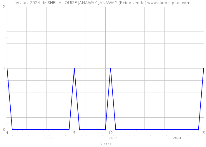 Visitas 2024 de SHEILA LOUISE JANAWAY JANAWAY (Reino Unido) 