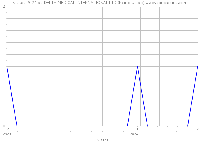 Visitas 2024 de DELTA MEDICAL INTERNATIONAL LTD (Reino Unido) 