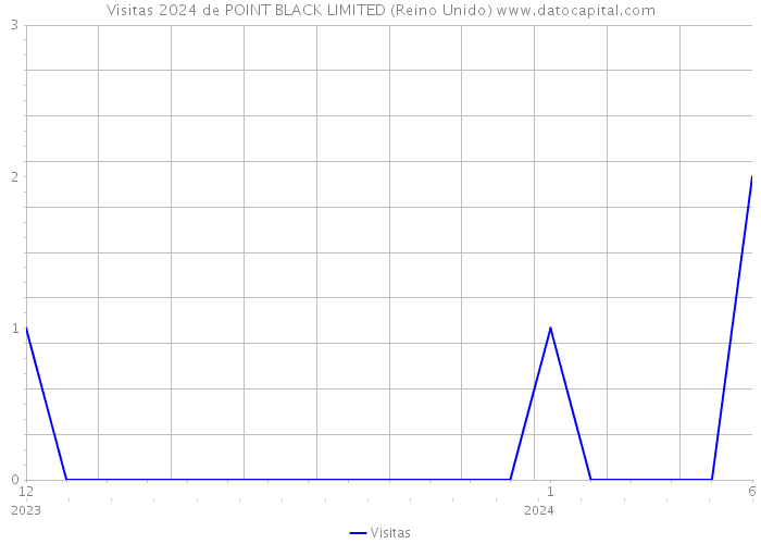 Visitas 2024 de POINT BLACK LIMITED (Reino Unido) 