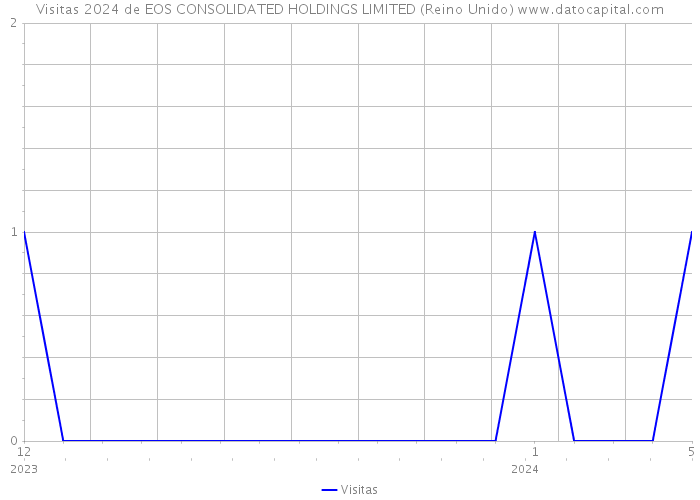 Visitas 2024 de EOS CONSOLIDATED HOLDINGS LIMITED (Reino Unido) 