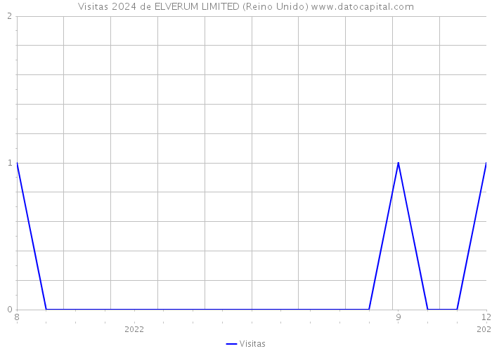 Visitas 2024 de ELVERUM LIMITED (Reino Unido) 