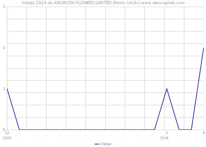 Visitas 2024 de AMOROSA FLOWERS LIMITED (Reino Unido) 