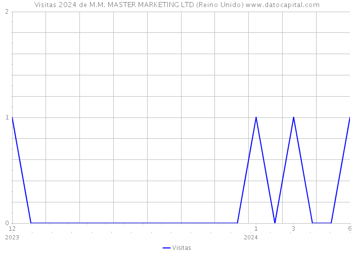 Visitas 2024 de M.M. MASTER MARKETING LTD (Reino Unido) 