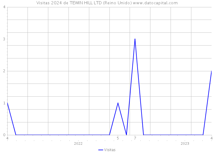 Visitas 2024 de TEWIN HILL LTD (Reino Unido) 