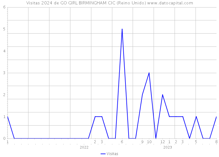 Visitas 2024 de GO GIRL BIRMINGHAM CIC (Reino Unido) 