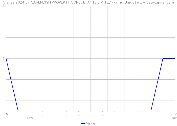Visitas 2024 de CAVENDISH PROPERTY CONSULTANTS LIMITED (Reino Unido) 